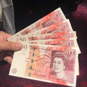 Counterfeit money 50 GBP Bills For Sale